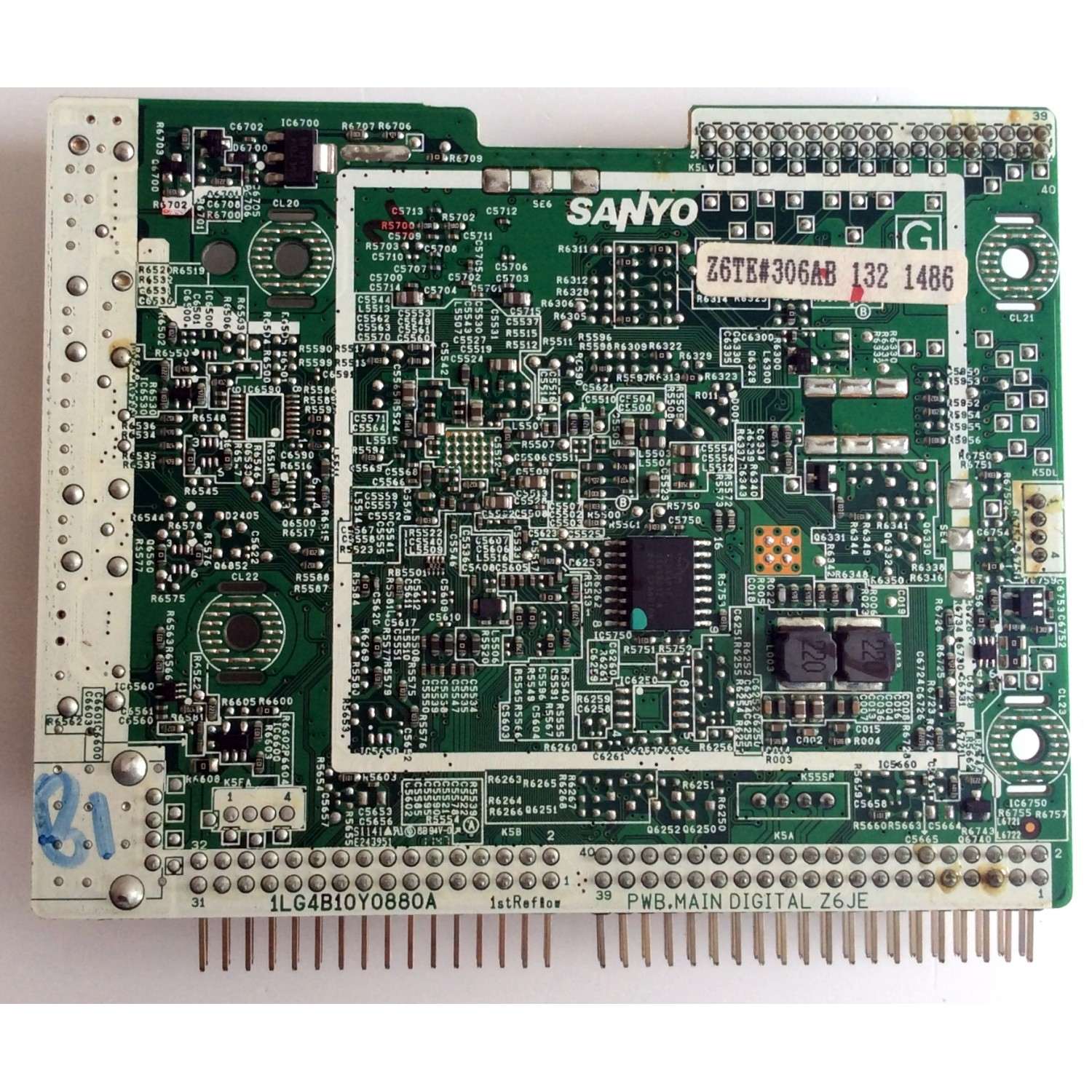 MAIN / SANYO Z6TE / 1LG4B10Y0880A Z6TE / 1LG0B10Y10900 / 1LG4B10Y0880A / PANEL V315B6-L04 / MODELO DP32642 P32642-00 - Imagen 3